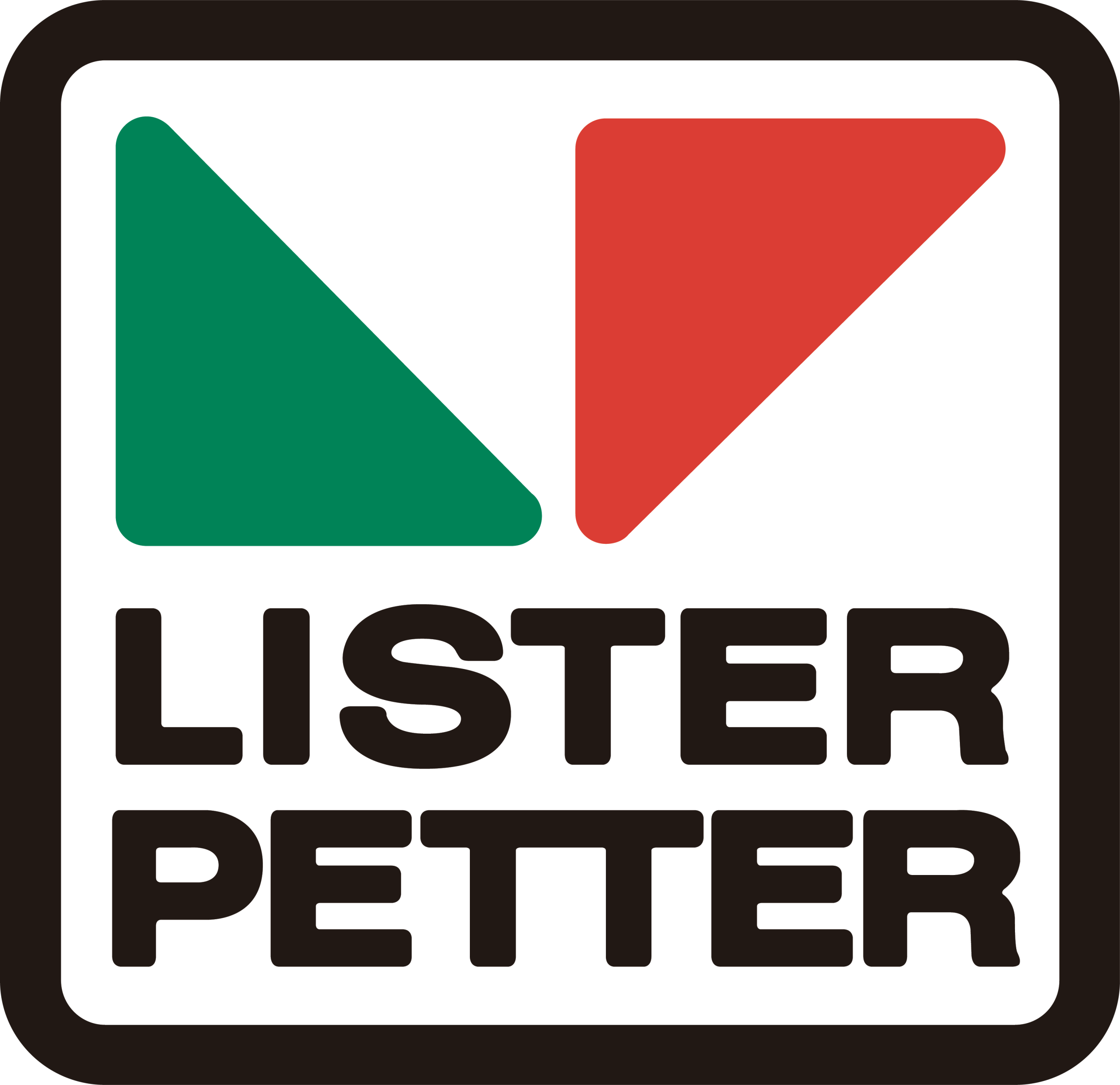LISTER PETTER LOGO